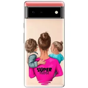 iSaprio Super Mama pro Boy and Girl na Google Pixel 6 5G