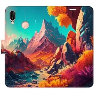 iSaprio flip puzdro Colorful Mountains na Huawei P20 Lite