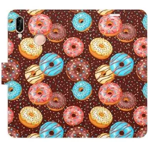 iSaprio flip puzdro Donuts Pattern pre Huawei P20 Lite