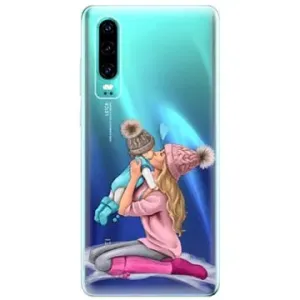 iSaprio Kissing Mom – Blond and Boy pre Huawei P30