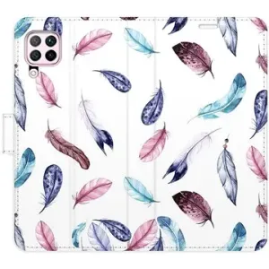 iSaprio flip puzdro Colorful Feathers pre Huawei P40 Lite