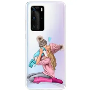 iSaprio Kissing Mom - Blond and Boy na Huawei P40 Pro