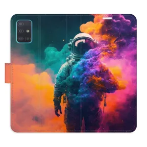 Flipové puzdro iSaprio - Astronaut in Colours 02 - Samsung Galaxy A51