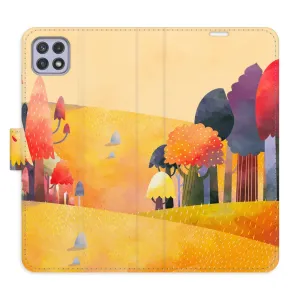 Flipové puzdro iSaprio - Autumn Forest - Samsung Galaxy A22 5G