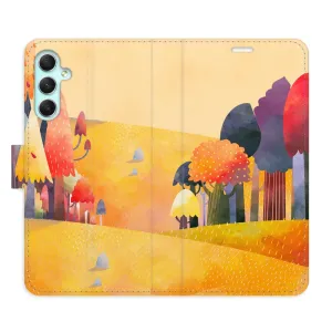 Flipové puzdro iSaprio - Autumn Forest - Samsung Galaxy A34 5G
