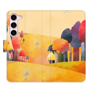 Flipové puzdro iSaprio - Autumn Forest - Samsung Galaxy S23 5G