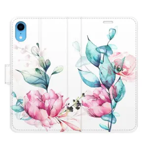 Flipové puzdro iSaprio - Beautiful Flower - iPhone XR