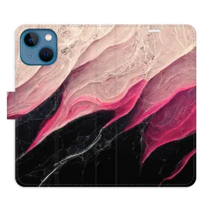 Flipové puzdro iSaprio - BlackPink Marble - iPhone 13 mini