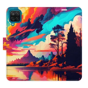 Flipové puzdro iSaprio - Colorful Mountains 02 - Samsung Galaxy A12