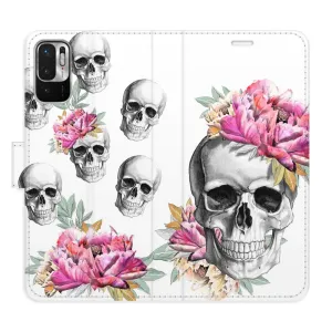 Flipové puzdro iSaprio - Crazy Skull - Xiaomi Redmi Note 10 5G