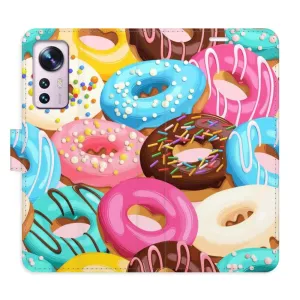 Flipové puzdro iSaprio - Donuts Pattern 02 - Xiaomi 12 / 12X