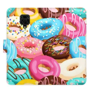 Flipové puzdro iSaprio - Donuts Pattern 02 - Xiaomi Redmi Note 9 Pro / Note 9S