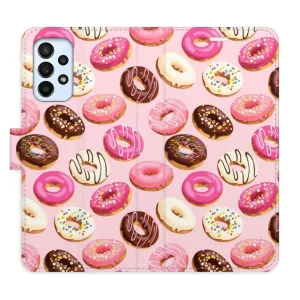 Flipové puzdro iSaprio - Donuts Pattern 03 - Samsung Galaxy A23 / A23 5G