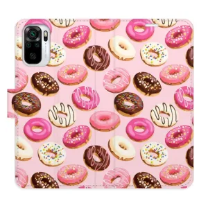 Flipové puzdro iSaprio - Donuts Pattern 03 - Xiaomi Redmi Note 10 / Note 10S