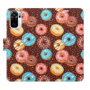 Flipové puzdro iSaprio - Donuts Pattern - Xiaomi Redmi Note 10 / Note 10S