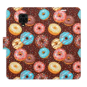 Flipové puzdro iSaprio - Donuts Pattern - Xiaomi Redmi Note 9 Pro / Note 9S