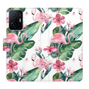 Flipové puzdro iSaprio - Flamingos Pattern - Xiaomi 11T / 11T Pro