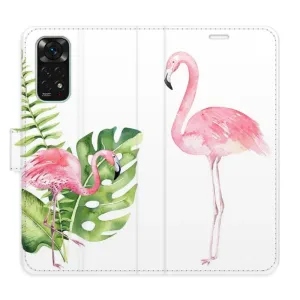 Flipové puzdro iSaprio - Flamingos - Xiaomi Redmi Note 11 / Note 11S