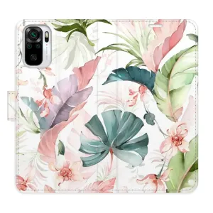 Flipové puzdro iSaprio - Flower Pattern 07 - Xiaomi Redmi Note 10 / Note 10S