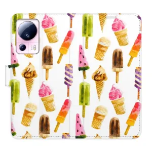 Flipové puzdro iSaprio - Ice Cream Pattern - Xiaomi 13 Lite