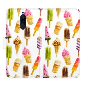 Flipové puzdro iSaprio - Ice Cream Pattern - Xiaomi Redmi 8