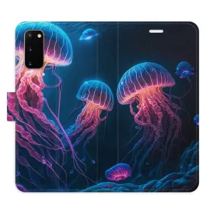 Flipové puzdro iSaprio - Jellyfish - Samsung Galaxy S20