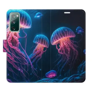 Flipové puzdro iSaprio - Jellyfish - Samsung Galaxy S20 FE