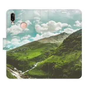 Flipové puzdro iSaprio - Mountain Valley - Huawei P20 Lite