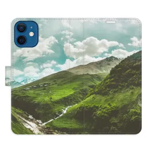 Flipové puzdro iSaprio - Mountain Valley - iPhone 12 mini