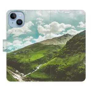 Flipové puzdro iSaprio - Mountain Valley - iPhone 14
