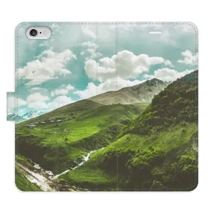 Flipové puzdro iSaprio - Mountain Valley - iPhone 6/6S