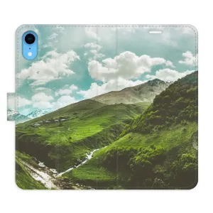 Flipové puzdro iSaprio - Mountain Valley - iPhone XR