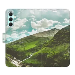 Flipové puzdro iSaprio - Mountain Valley - Samsung Galaxy A34 5G