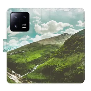Flipové puzdro iSaprio - Mountain Valley - Xiaomi 13 Pro