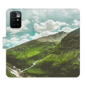 Flipové puzdro iSaprio - Mountain Valley - Xiaomi Redmi 10