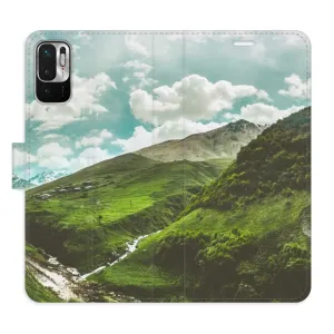 Flipové puzdro iSaprio - Mountain Valley - Xiaomi Redmi Note 10 5G