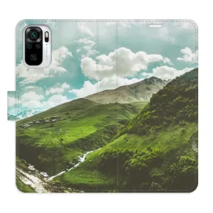 Flipové puzdro iSaprio - Mountain Valley - Xiaomi Redmi Note 10 / Note 10S