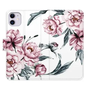 Flipové puzdro iSaprio - Pink Flowers - iPhone 11
