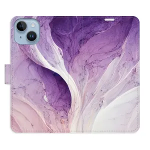 Flipové puzdro iSaprio - Purple Paint - iPhone 14