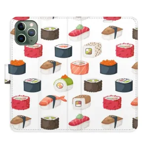 Flipové puzdro iSaprio - Sushi Pattern 02 - iPhone 11 Pro