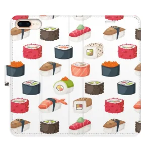 Flipové puzdro iSaprio - Sushi Pattern 02 - iPhone 7 Plus