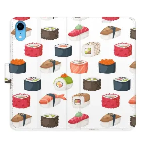 Flipové puzdro iSaprio - Sushi Pattern 02 - iPhone XR