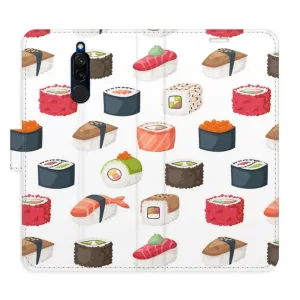 Flipové puzdro iSaprio - Sushi Pattern 02 - Xiaomi Redmi 8