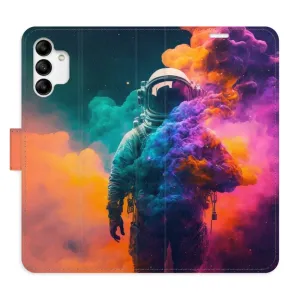 Flipové puzdro iSaprio - Astronaut in Colours 02 - Samsung Galaxy A04s