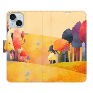 Flipové puzdro iSaprio - Autumn Forest - iPhone 15 Plus