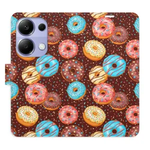Flipové puzdro iSaprio - Donuts Pattern - Xiaomi Redmi Note 13 Pro