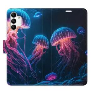 Flipové puzdro iSaprio - Jellyfish - Samsung Galaxy A04s