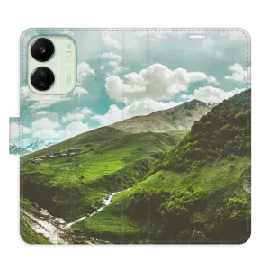 Flipové puzdro iSaprio - Mountain Valley - Xiaomi Redmi 13C