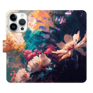 Flipové puzdro iSaprio - Spring Flowers - iPhone 15 Pro