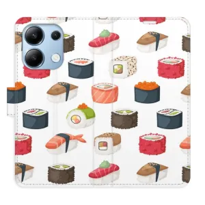 Flipové puzdro iSaprio - Sushi Pattern 02 - Xiaomi Redmi Note 13